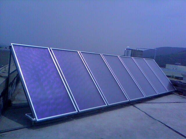供应 大型工程集中供热系统 平板太阳能
