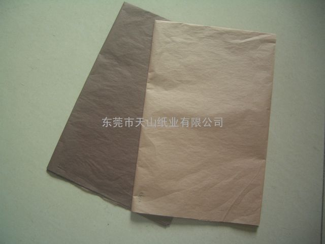 供应17G库存现货497C咖啡色包装纸 拷贝纸
