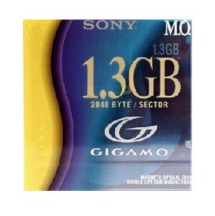 日本原产SONY MO盘片 EDM-G13C 1.3GB，2048字节/扇区 3.5英寸