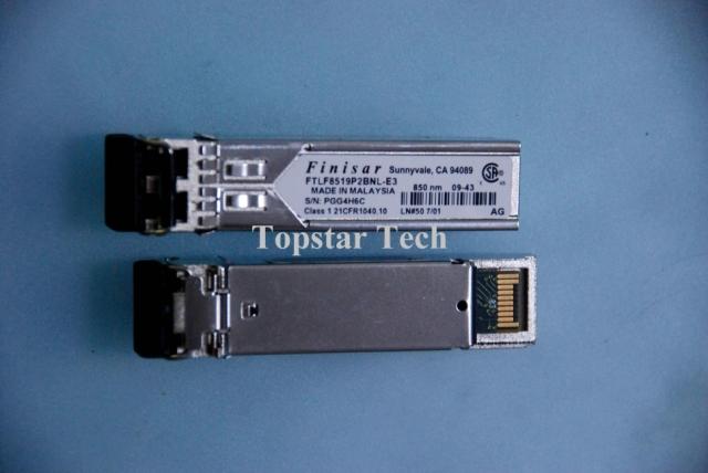 原装Finisar 光纤模块 2G 千兆多模双纤SFP:FTLF8519P2BNL