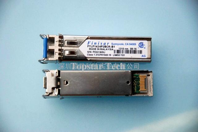 原装Finisar 光纤模块 4G 10km单模双纤SFP:FTLF1424P2BCR-B1