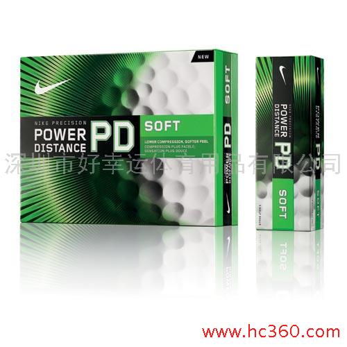 供应高尔夫用品、NIKE POWER DISTANCE PD SOFT高尔夫球	          