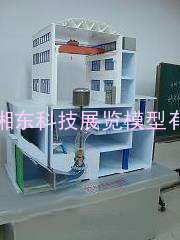 水泵模型泵房模型湘东科技