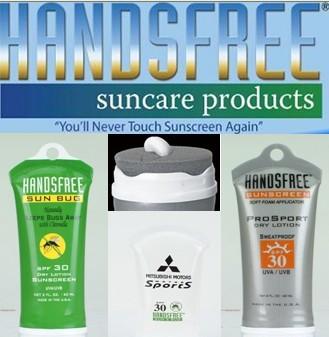 供应高尔夫用品、HANDSFREE高尔夫防晒霜，美国防晒霜	                  		