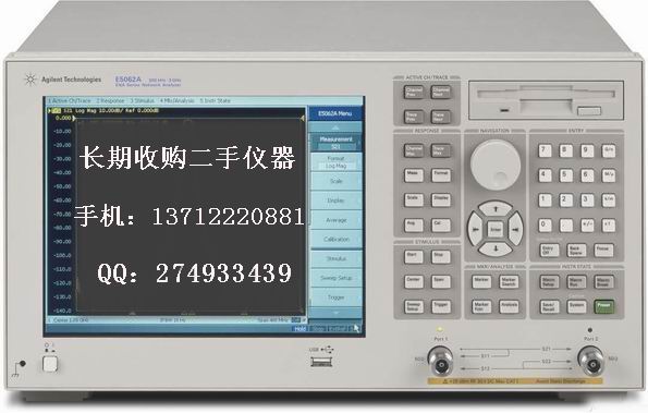 ！大量收购Agilent E5062A、E5062A网络分析仪13712220881