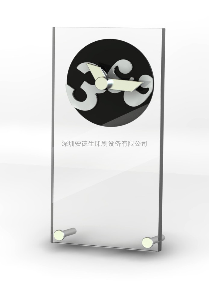 深圳安德生E-2500A0铝硅酸盐空调玻璃数码印刷机