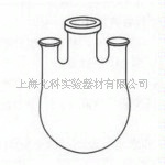 上海化科特价供应250ml等三口烧瓶（非标准磨口）圆底直口