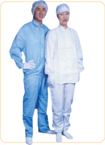 [供应]深圳防静电白色分体服/蓝色分体服，可订做