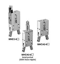 SMC气缸MHC2-25D MHC2-25S