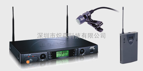 JTS无线话筒麦克风UHF PLL领夹双咪US-903DC /PT-920BG+CM-501
