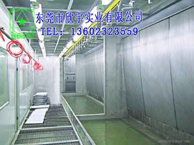水帘机，正宇DISK控制柜，东莞水帘喷漆台