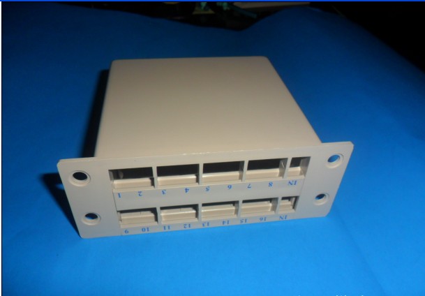 光纤皮线卡槽 停泊位卡条 光纤分路器盒 1分8光纤分路盒