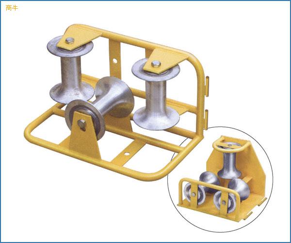 供应铝合金桥架式地缆滑轮