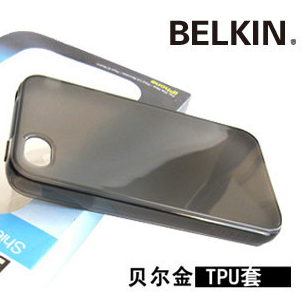 星奥远航 苹果产品 原装配件 iphone4 TPU 贝尔金硅胶套 玲珑套
