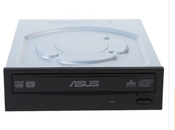 华硕（ASUS）DRW-24B3ST 24速 串口 DVD刻录机（黑色）