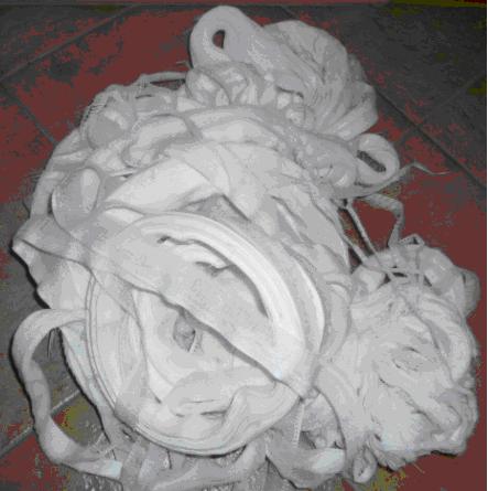 低价处理200吨绷带、纱布原料，半成品100%纯棉