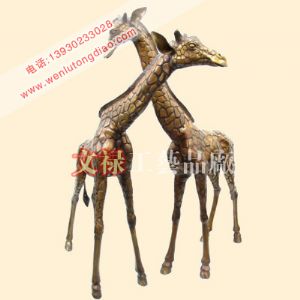 唐县文禄铜雕厂供应青铜动物雕塑