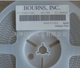 供应特价低价销售原装正品现货TC33X-2-103E BOURNS电位器现货销售