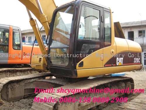 crawler excavator cat 320c, used cat excavator