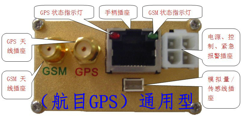 GPS车载机通用M型