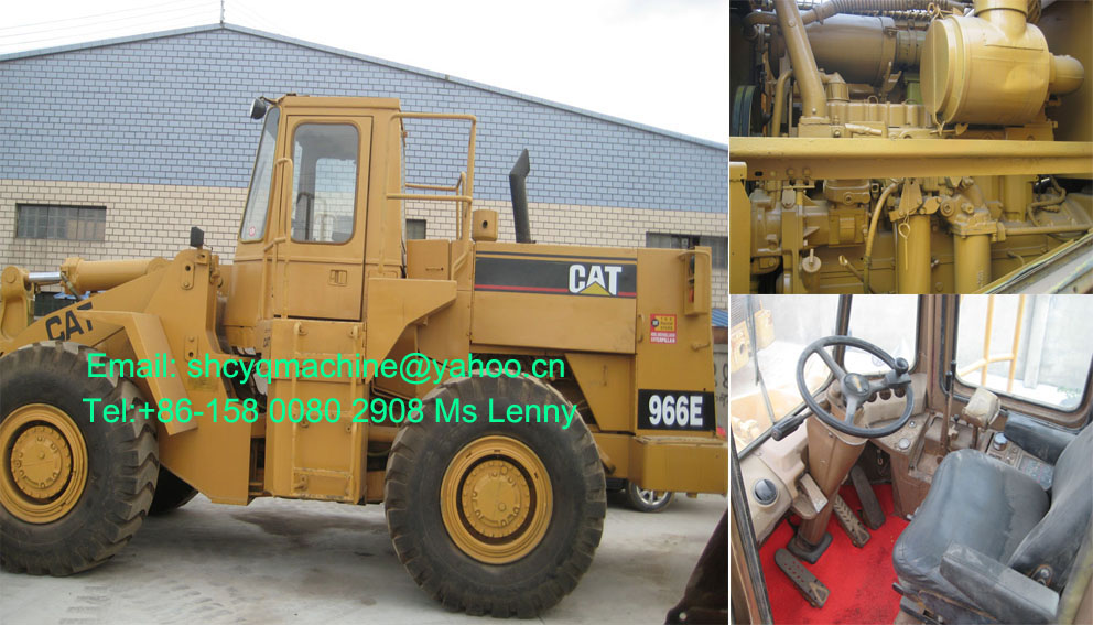 loader cat 966e, used wheel loader for sale(+86-15