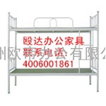 双层铁床厂 钢制双层床 求购公寓床