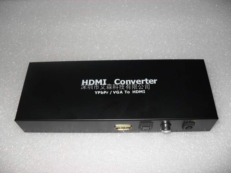 hdmi转vgaYPBPR+转接器,hdmi to Computer,hdmi to vga+YPB