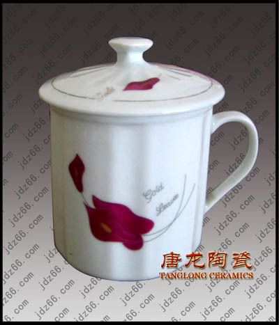 景德镇陶瓷茶杯 订做纪念茶杯  订做会议茶杯