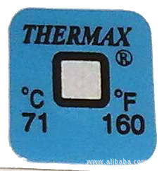 英国进口 Thermax品牌 71℃温度标签（商业洗碗机专用）