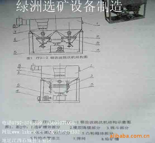 跳汰机,动筛跳汰机,圆锥跳汰机,锰矿跳汰机,隔膜跳汰机