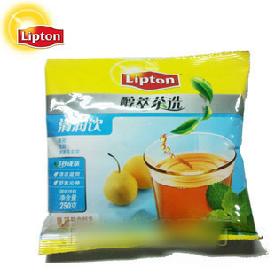 正品Lipton 立顿 奶茶 立顿醇萃茶选清润饮250克/包 即溶茶粉