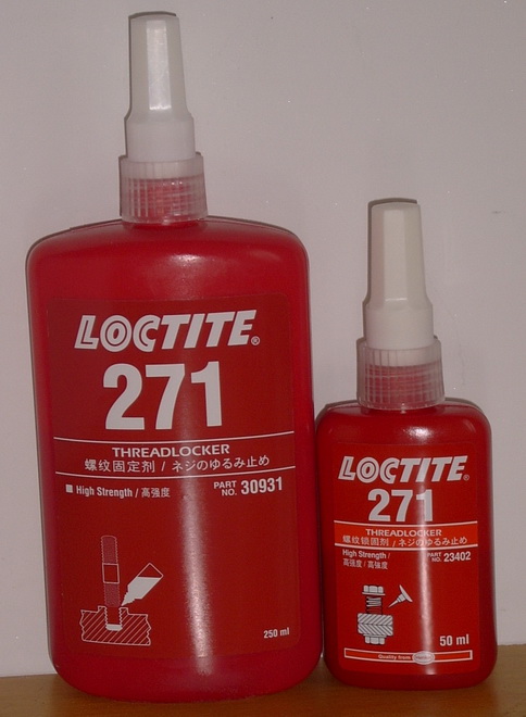 LOCTITE/乐泰271胶水乐泰271螺纹锁固胶/高强度/中低粘度