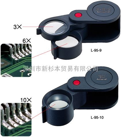 杉本原装直销HOZAN手持式放大镜L-95-9/L-95-10