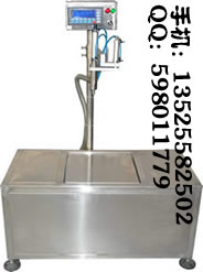 大桶液体灌装机 20公斤食用油灌装机 18L机油灌装机