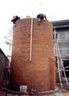 40米砖烟囱新建-新建砖烟筒