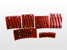 橡胶衬板在加气砼行业的应用_徐州利丰配件有限公司