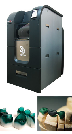 projet dp3000义齿三维蜡型机、喷蜡机、三维打印机二乘三科技