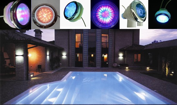 按摩缸LED磨砂水底灯，浴缸LED变色灯，浴缸配件