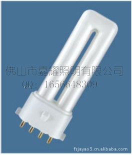 供应欧司朗 DULUX S/E 5W单端荧光灯 4针 三基色