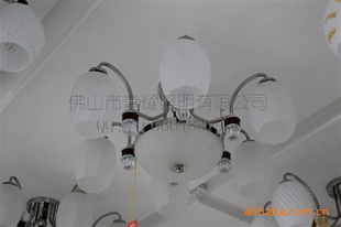 供应花灯/吊灯/客厅灯/天花灯/餐厅灯 6336-8+1 八头客厅灯