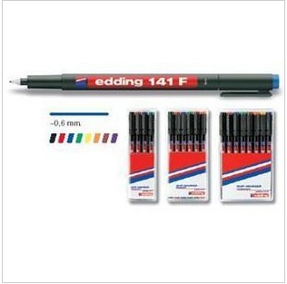 德国进口笔艾迪高架投影笔,胶片笔，菲林笔，Edding 141F，0.6mm