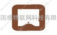 上海国感高频正方形纸质RFID标签