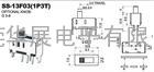 SS-13F03鼠标拨动开关/广州电源拨动开关厂家
