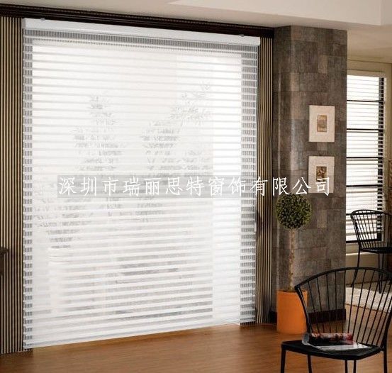 香格里拉帘|深圳窗帘厂家|深圳电动窗帘|家居办公窗帘