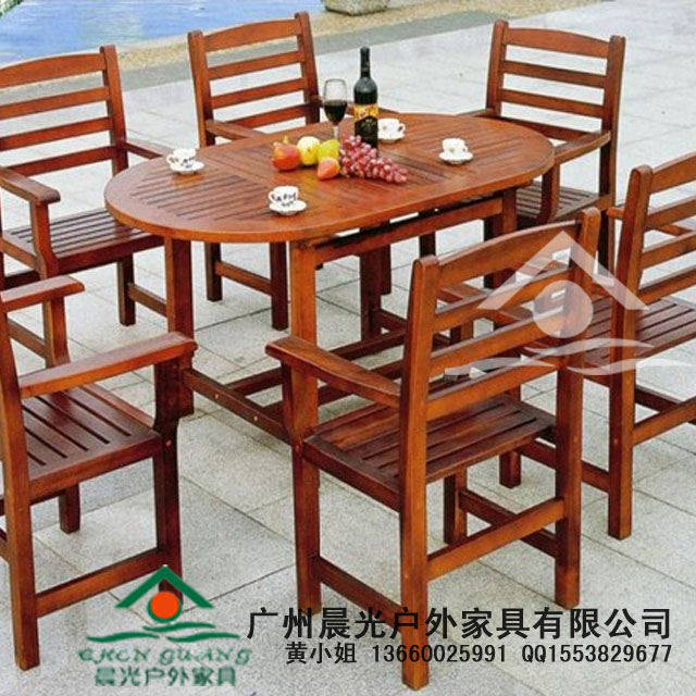 山樟木柚木菠萝格红胡桃木户外休闲桌椅