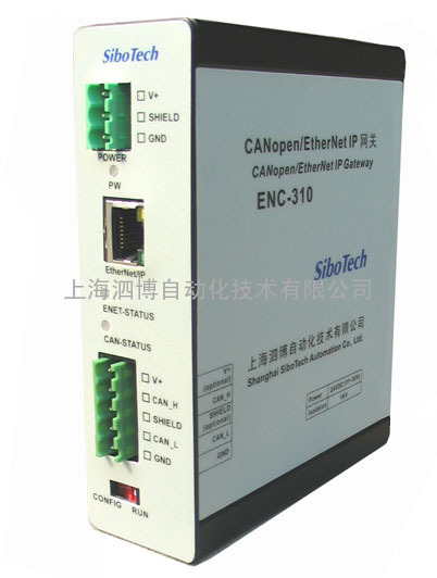 以太网Ethernet/IP转CANopen网关 ENB-310