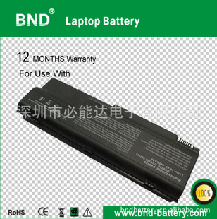 惠普笔记本电池DV8000、14.4V、4400mAh、8芯