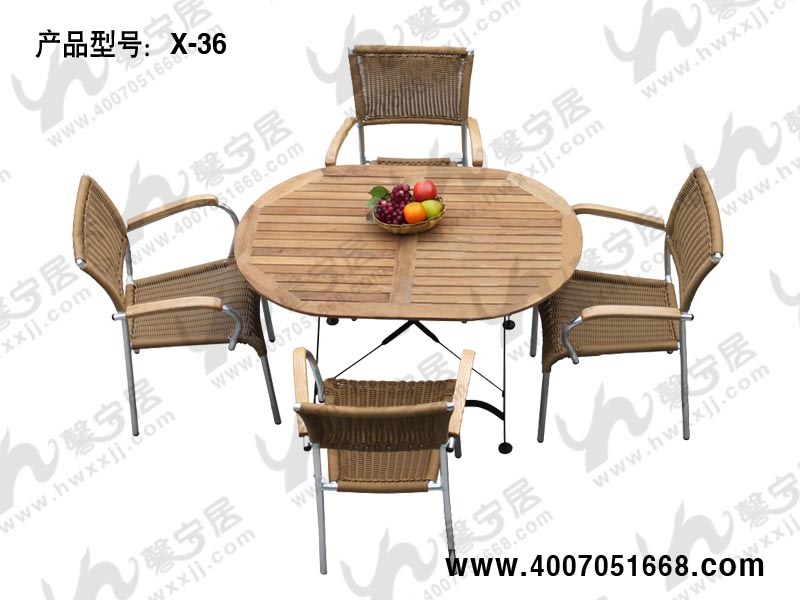 柚木桌椅，北京柚木休闲桌椅，咖啡厅桌椅
