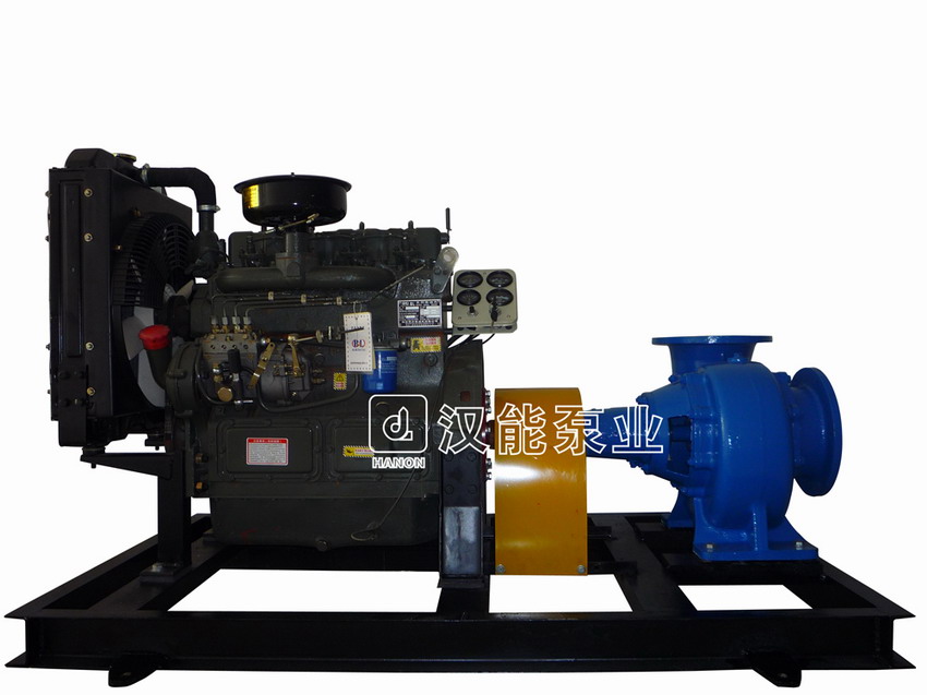 柴油机混流泵拖车式柴油机泵组移动泵车柴油机抽水机