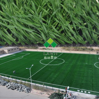 广州格林厂价直供　足球场人造草坪　PE单丝网丝